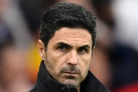 ‘Arteta what are you thinking?’ – Arsenal fans fume at full strength XI for dead rubber while PSG make TEN changes