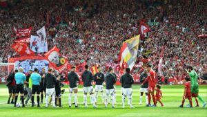 Liverpool vs Arsenal LIVE SCORE: Raya’s huge save denies Diaz from point-blank range in huge Premier League match