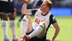 Tottenham plunged into midfield crisis as Dejan Kulusevski is ruled OUT of Europa League final after knee surgery