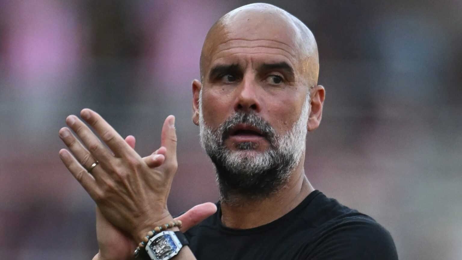 ‘I’m not being sarcastic’ – Pep Guardiola fumes at Premier League double standards after Man Utd clash moved