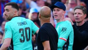 Dean Henderson reveals what he and Pep Guardiola said to each other in heated FA Cup final row