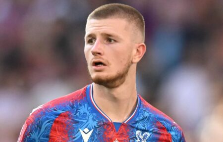 Adam Wharton forced to miss Crystal Palace’s FA Cup celebrations as he’s taken for concussion tests