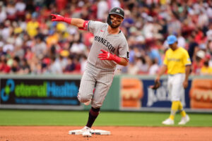 Kody Clemens hits homer in Fenway Park debut in front of father and Red Sox legend Roger Clemens