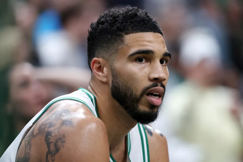 Celtics’ Jayson Tatum shares upbeat photo on social media after surgery to repair torn Achilles tendon