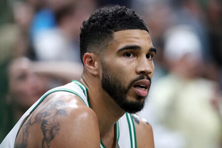 Celtics’ Jayson Tatum shares upbeat photo on social media after surgery to repair torn Achilles tendon