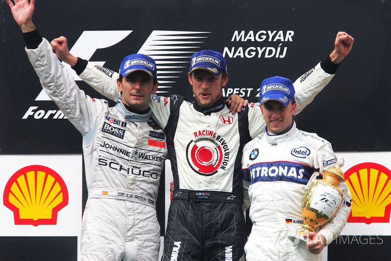 Heidfeld claimed the team's first podium with BMW power in 2006's rain-affected Hungary round