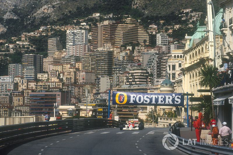Senna found he could increase his pace over a stint around Monaco even with tyre wear a detracting factor