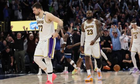 The Lakers’ Luka-LeBron era begins with a stumble, not a statement