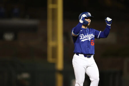 Dodgers reportedly call up top prospect Dalton Rushing, designate longtime catcher Austin Barnes for assignment