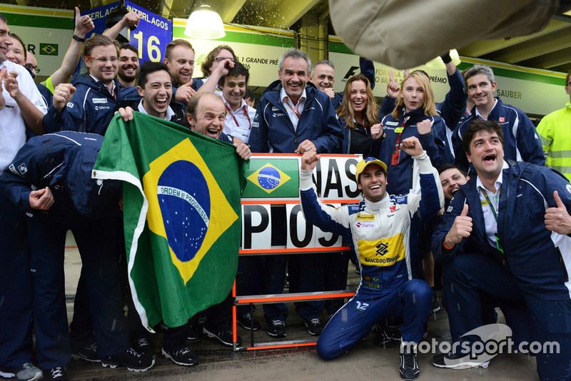Nasr clinched two points to ensure Sauber claimed prize money - but his hopes of staying on the grid with Manor were subsequently nixed