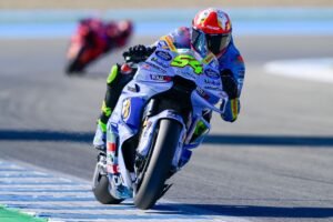 Sprint podium down to “more laps on the bike”