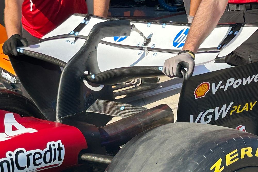 Ferrari technical detail