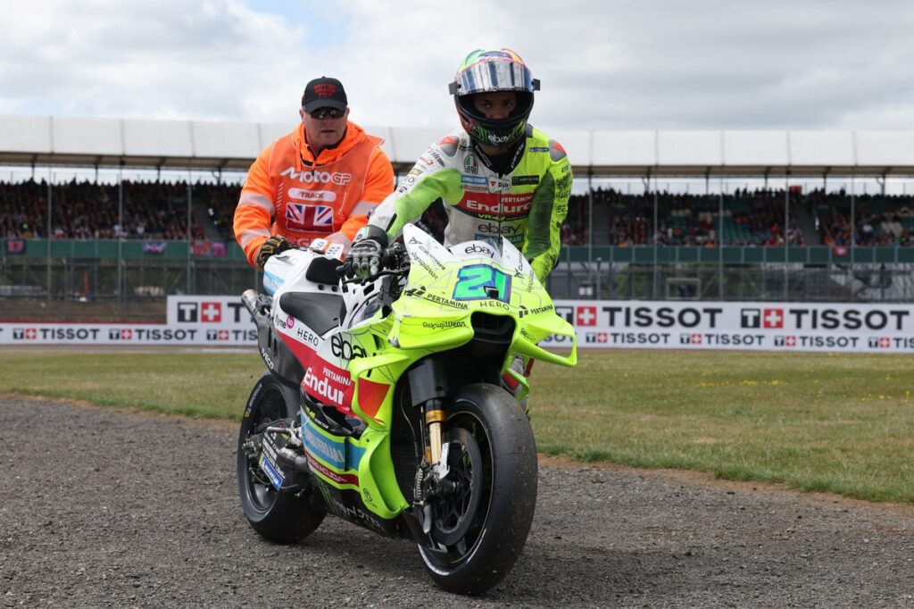 Morbidelli hails “amazing” recovery to fourth in MotoGP British GP