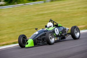 Harbot denies Hughes on Formula Vee’s Combe return