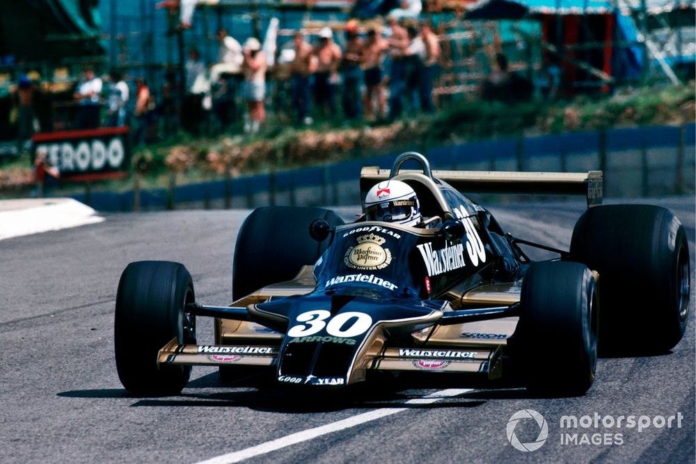 Jochen Mass, Arrows A1B, at Kyalami in 1979