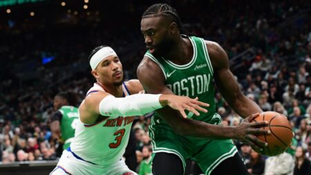 Josh Hart expects Knicks to play with 'level of freedom' as playoff underdogs against Celtics