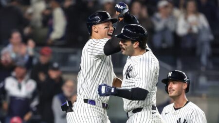 Yankees' offense turns corner as 10-run seventh inning fuels 12-3 comeback win over Padres