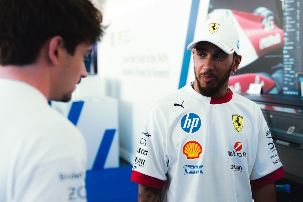 Lewis Hamilton, Ferrari, Charles Leclerc, Ferrari