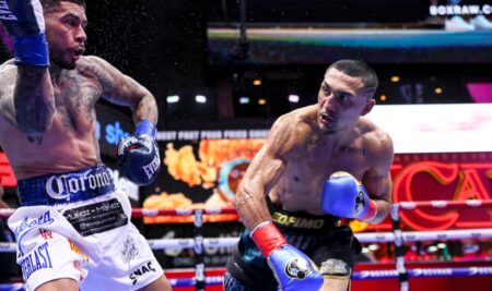 Boxing Results – Safety-First Strategy: Teofimo Lopez Outpoints Arnold Barboza Jr. in Defense-Dominated Light Welterweight Clash