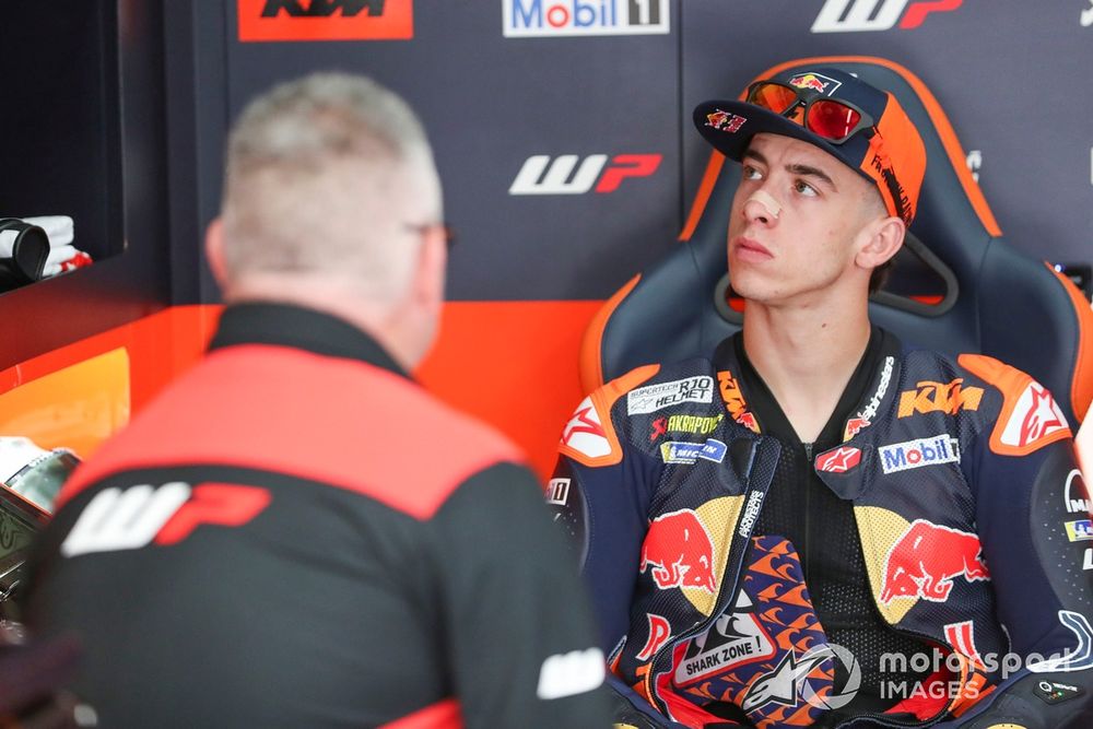 MotoGP riders can be more relaxed in interviews, as the swearing clampdown doesn't apply to the non-FIA series