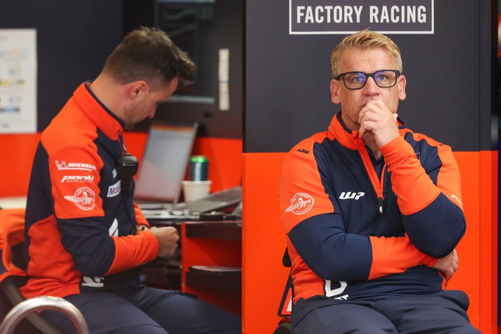 KTM bosses have had to consider off-track issues, like the finances, as well as on-track performance