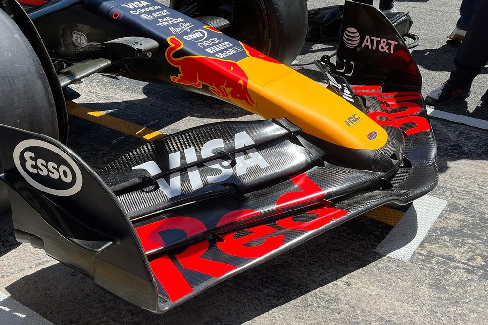 Red Bull Racing RB21, front wing