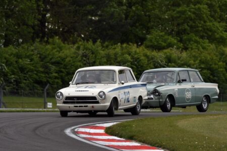 F4 racer Reynolds scores remarkable Cortina win at Donington Historic Festival