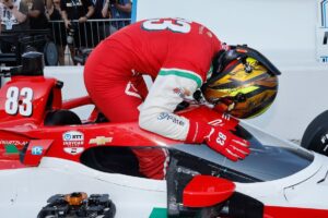 Rookie Shwartzman stuns with shock Indy 500 pole for Prema