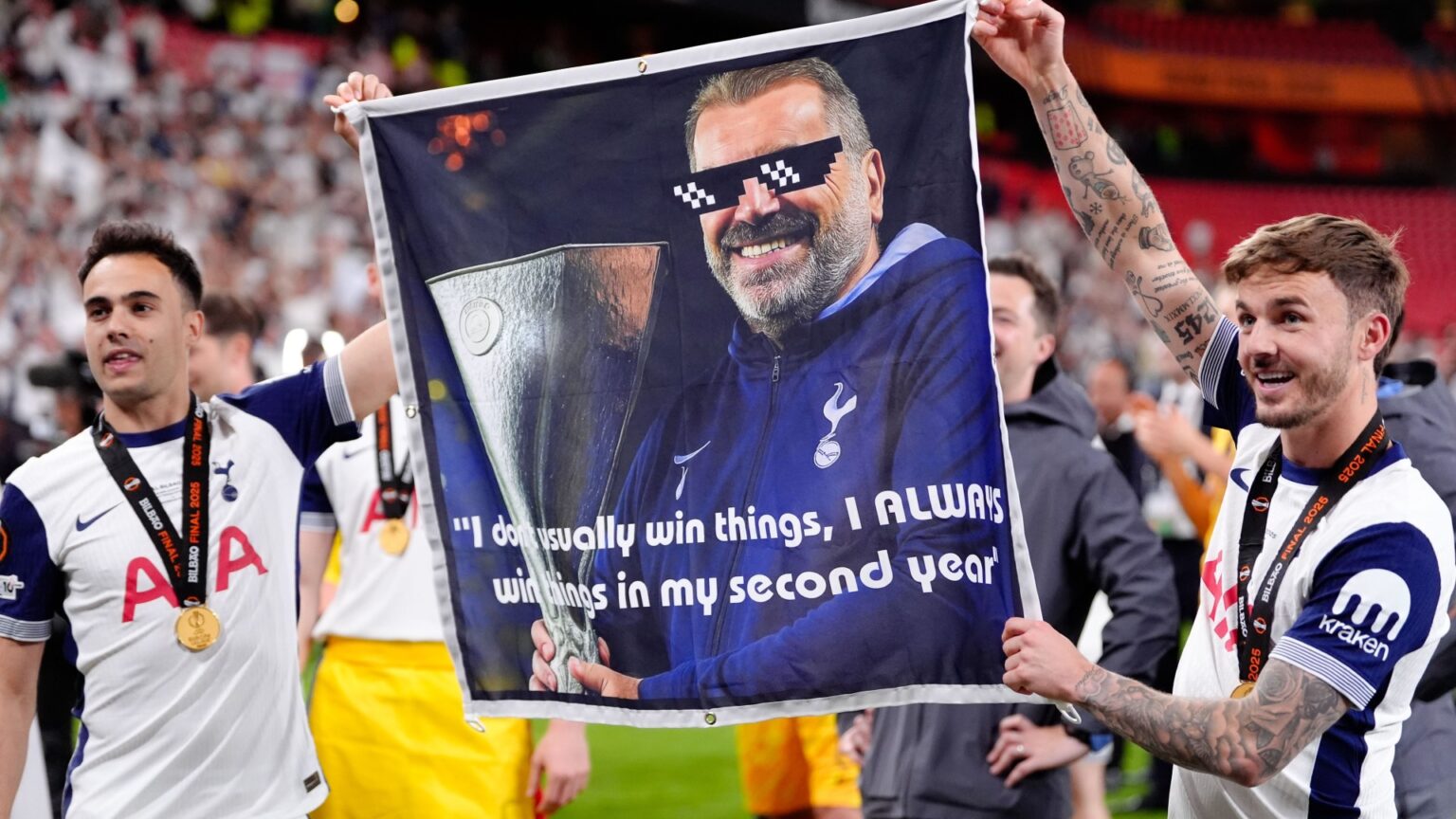 Tottenham players make it abundantly clear what they think of Ange Postecoglou after winning Europa League