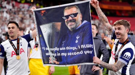 Tottenham players make it abundantly clear what they think of Ange Postecoglou after winning Europa League