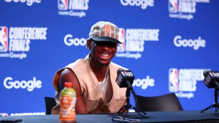 NBA MVP Shai Gilgeous-Alexander rocks Giants hat after playoff game – NBC Sports Bay Area & California