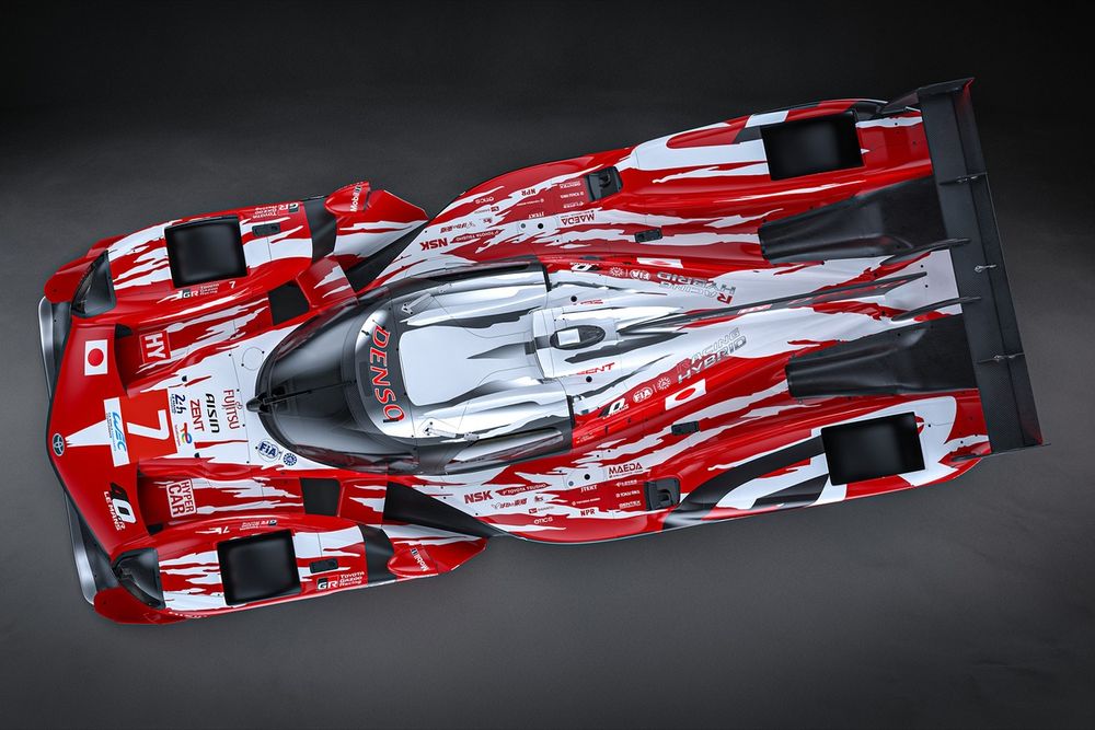 Toyota Gazoo Racing Toyota GR010 - Hybrid Le Mans livery