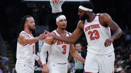 Knicks vs. Celtics notes: Mitchel Robinson most impactful Knick, Porzingis puts positive spin on losses