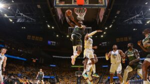 Edwards, Randle lead Timberwolves past Warriors 102-97 for 2-1 lead in second-round playoff series
