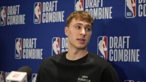 Cooper Flagg: ‘It was a crazy draft lottery,’ is optimistic about his fit in Dallas