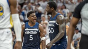 Timberwolves beat Warriors in Game 5 to reach Western Conference finals for 2nd straight year