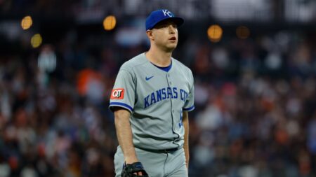 Kris Bubic loses no-hit bid for Royals on official scoring change but enjoys fantastic homecoming