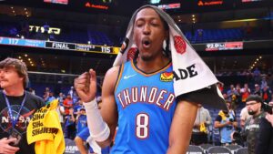 Thunder’s Jaylen Williams fined ,000 for profanity on T-shirt he wore to postgame press conference