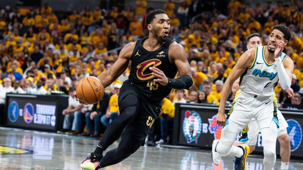 Donovan Mitchell scores 43 and Cavaliers beat the Pacers 126-104 to cut series deficit to 2-1
