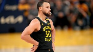 Stephen Curry suffers Grade 1 left hamstring strain, officially out for Game 2 in Minnesota