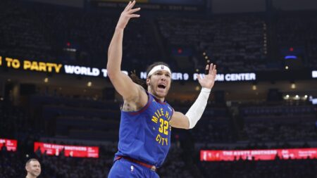 Nuggets’ Aaron Gordon suffers hamstring strain, availability for Game 7 Sunday in serious doubt