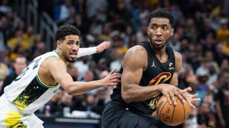 MRI reportedly shows Donovan Mitchell aggrivated old injury, game-time decision for Game 5