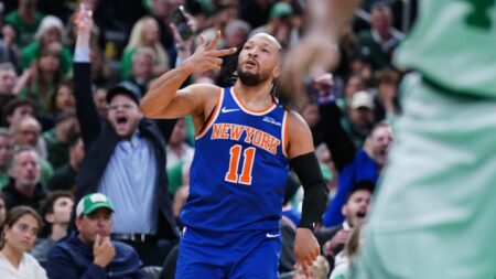 Knicks come from 20 down, beat Celtics 108-105 in OT as Bridges’ steal preserves Game 1 win