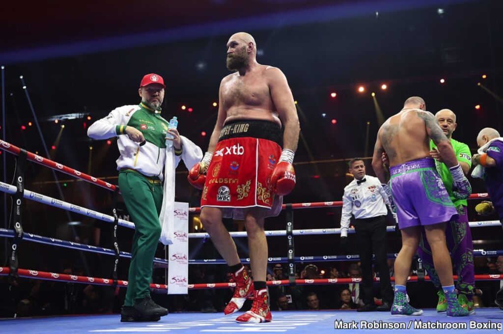 Tyson Fury’s Condition Stirs Hope for Joshua Bout