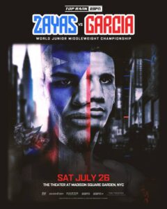 Zayas vs. Garcia Perez: July 26, NYC Title Fight