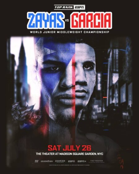 Zayas vs. Garcia Perez: July 26, NYC Title Fight