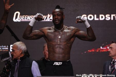 Deontay Wilder’s Match Against Herndon Is A Case Of Win Or Go Home 