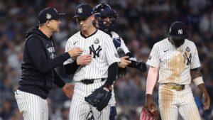 Yankees closer Luke Weaver goes on injured list with strained left hamstring