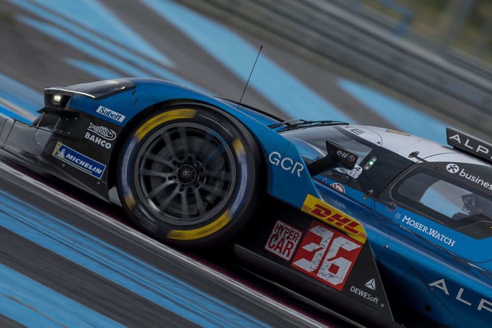 Michelin slick tyres made from 50% sustainable materials, WEC Test Paul Ricard