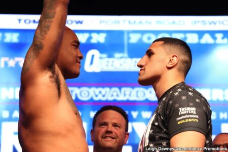 Tonight’s Live Results: Wardley vs. Huni – From Ipswich, UK